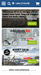 Mobile Screenshot of cykelfritid.se